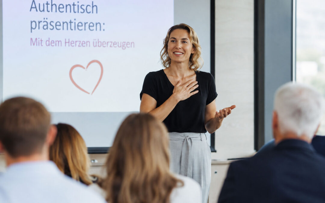 Authentisch präsentieren: Mit dem Herzen überzeugen
