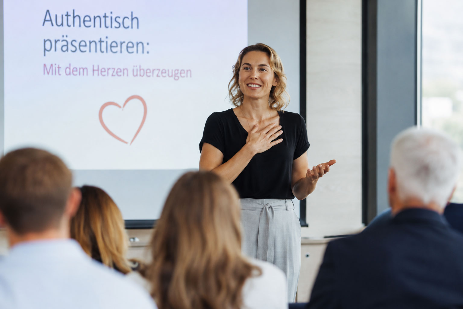 Authentisch präsentieren: Mit dem Herzen überzeugen