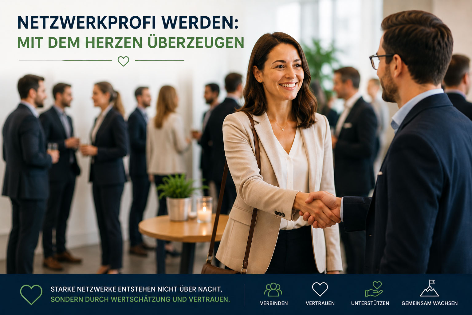 Netzwerkprofi werden: Mit dem Herzen überzeugen