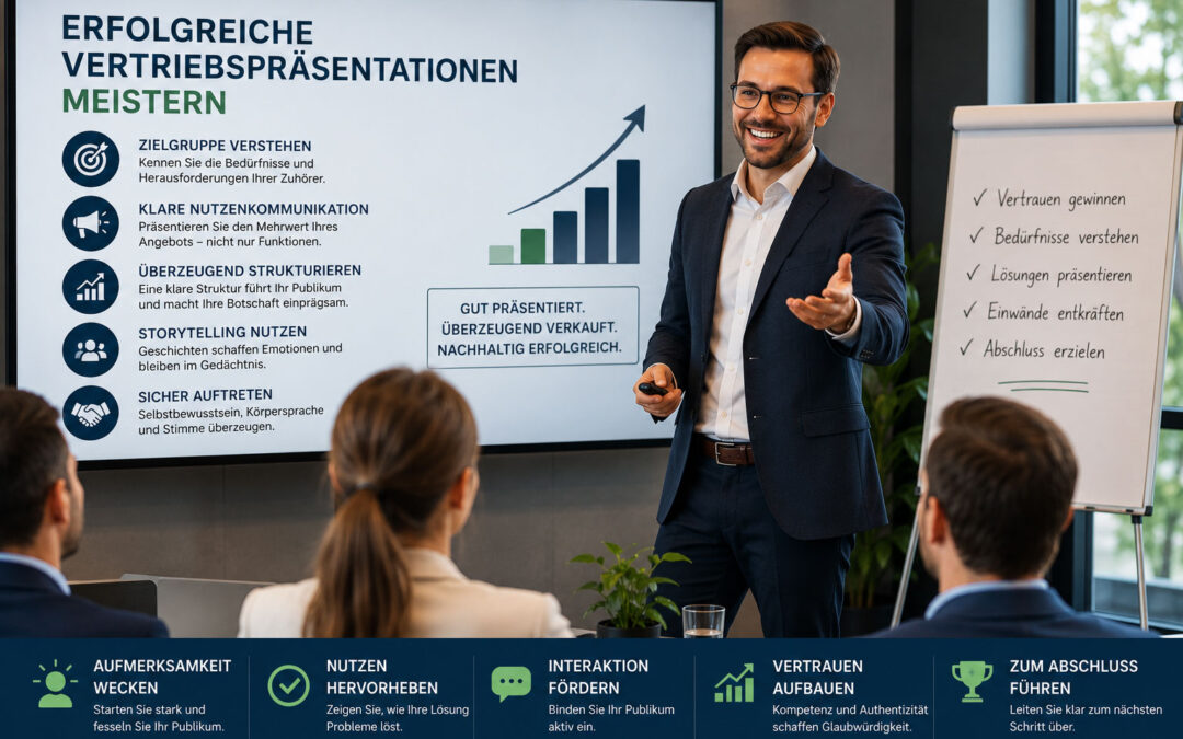 Erfolgreiche Vertriebspräsentationen meistern